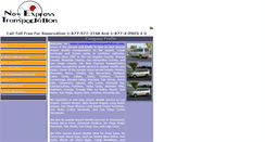 Desktop Screenshot of newexpresstransportation.com